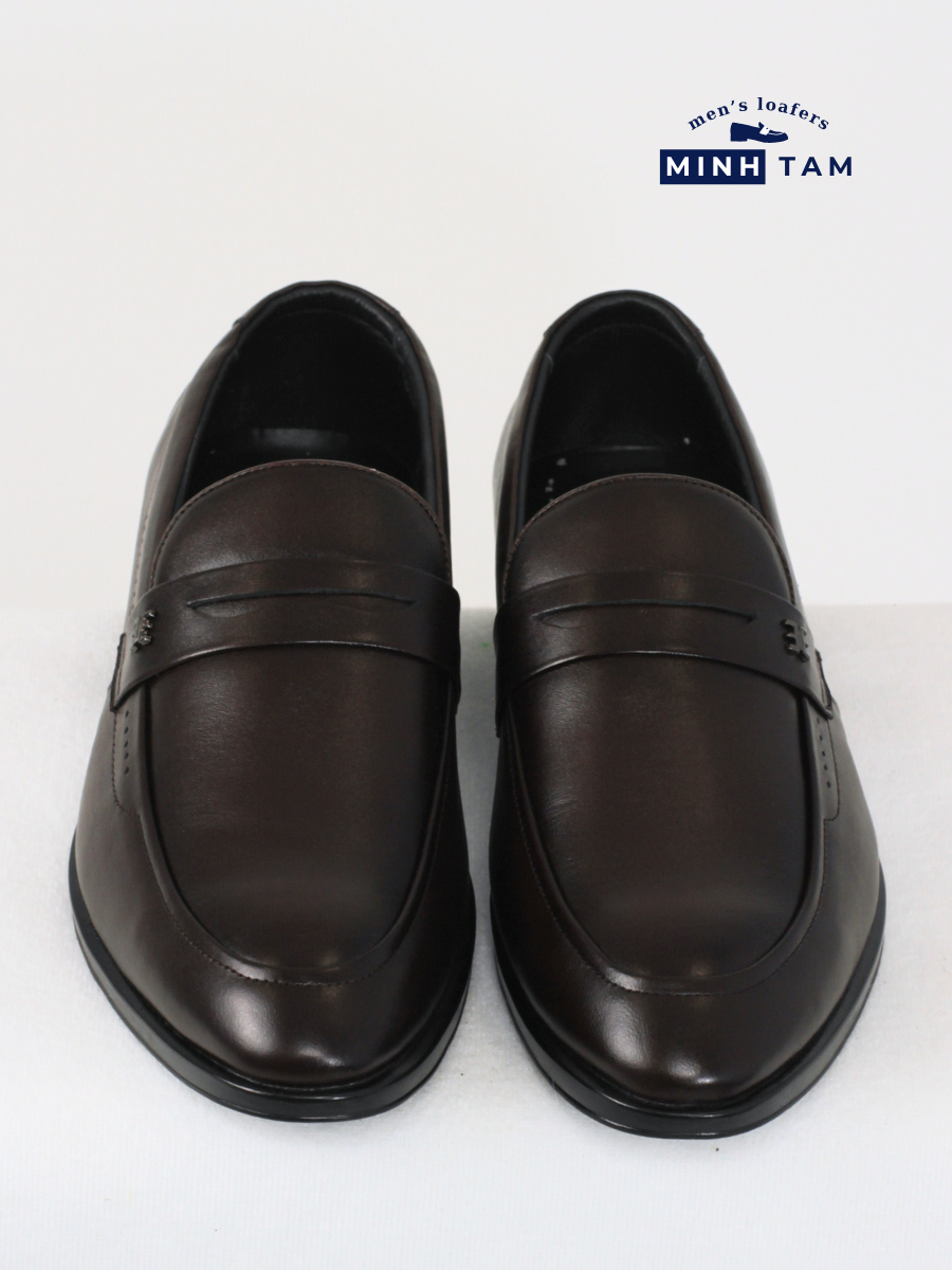 Giày Lười Da Nam Minh Tâm - Penny Loafers TM2473 - Sang Trọng và Phong Cách