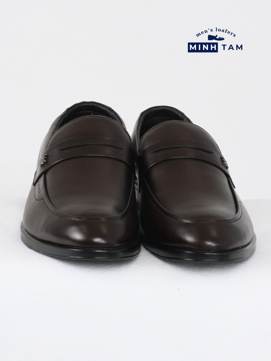 Giày Lười Da Nam Minh Tâm - Penny Loafers TM2473 - Sang Trọng và Phong Cách