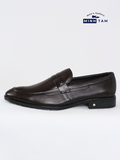 Giày Lười Da Nam Minh Tâm - Penny Loafers TM2473 - Sang Trọng và Phong Cách