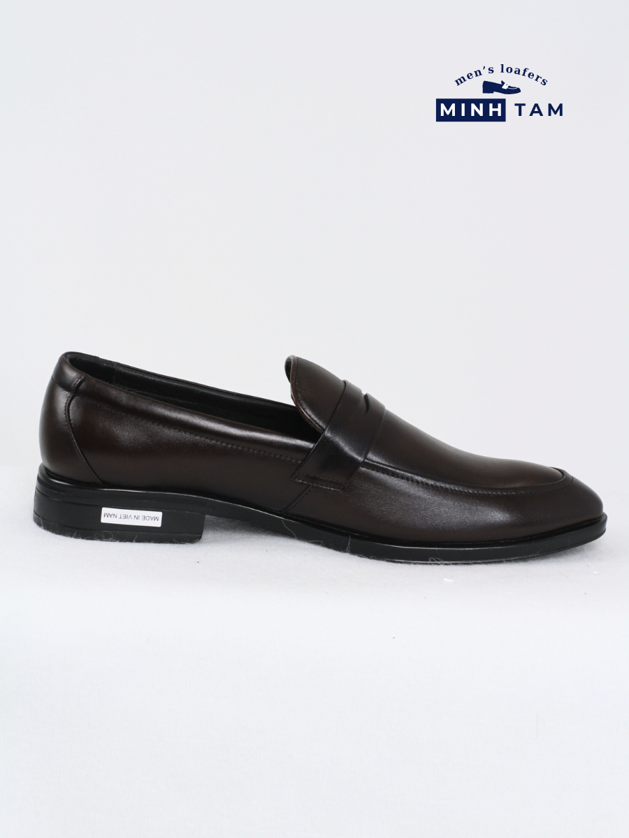 Giày Lười Da Nam Minh Tâm - Penny Loafers TM2473 - Sang Trọng và Phong Cách