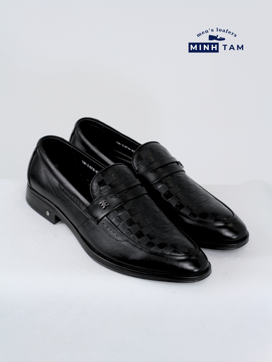 Giày lười da nam Minh Tâm - Penny Loafers TM2474