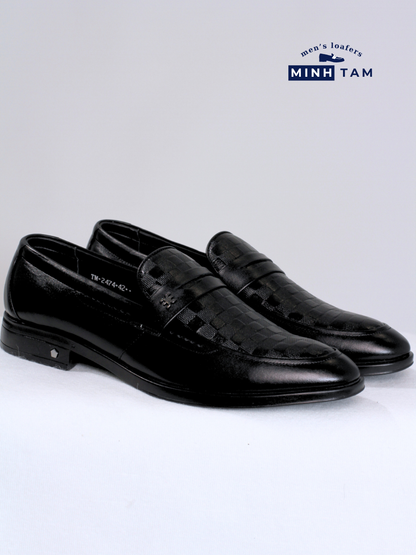 Giày lười da nam Minh Tâm - Penny Loafers TM2474
