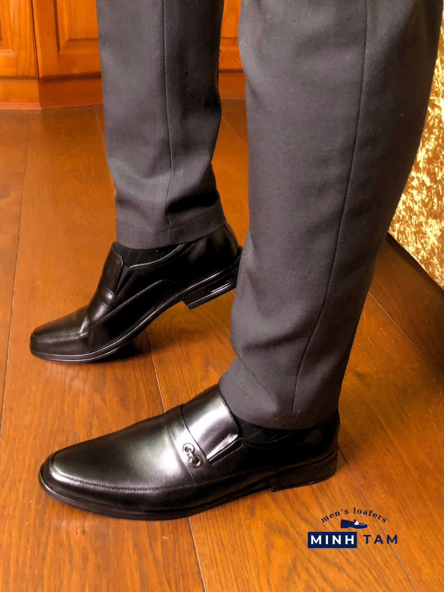Giày Lười Da Nam Minh Tâm - Penny Loafers TM2601 – Vẻ Thanh Lịch Vượt Thời Gian Cho Quý Ông Hiện Đại