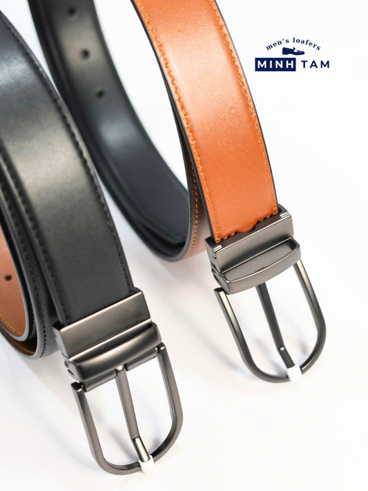Thắt Lưng Da Nappa Cao Cấp LEW01 – Tinh Hoa Tối Giản Dành Cho Quý Ông Hiện Đại