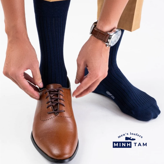 Premium Office Socks UPY-02 - Signature Australian Cotton Seamless, Cool For Office Workers